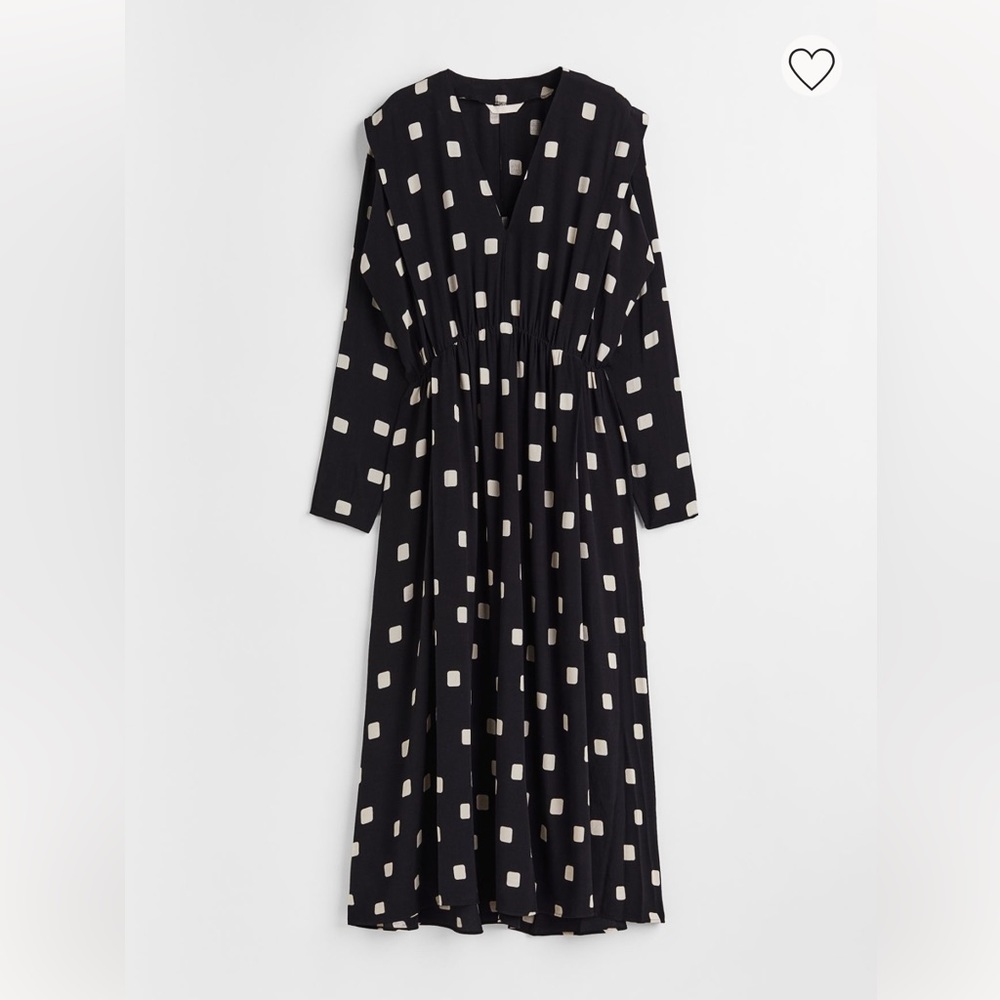 Oversized patterned dress HM